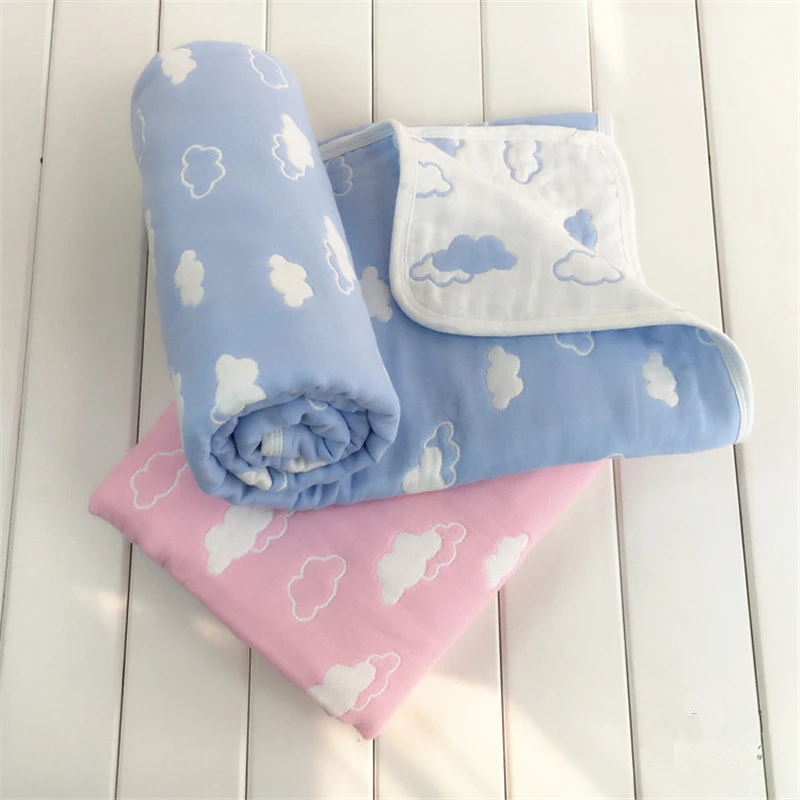 Одежда из газовой ткани 6 Слои выполнена натуральный хлопок детские сумка была