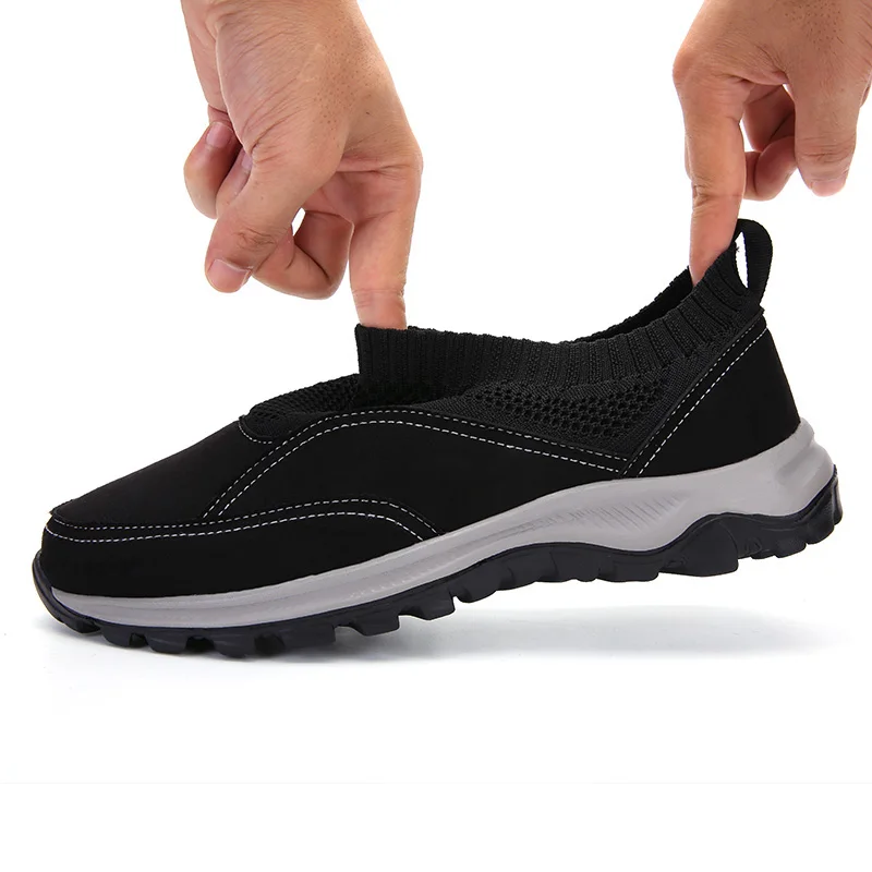 zapatillas de deporte Big size 48 2020 Sneakers slip on Fitness Walking soft Sneakers Men's Tennis Shoes Tenis Masculino Hombre
