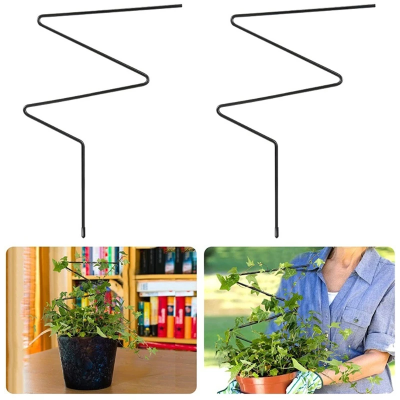 

X7AB 2 Pcs Garden Trellis for Climbing Plants Iron Plant Vine Trellis Metal Support