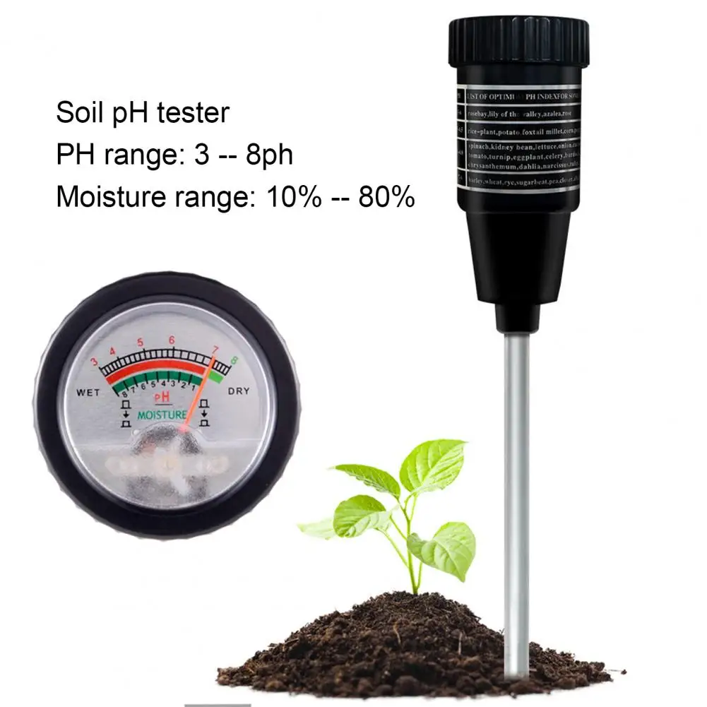 Практичный измеритель PH почвы быстродействующий антикоррозийный анализатор