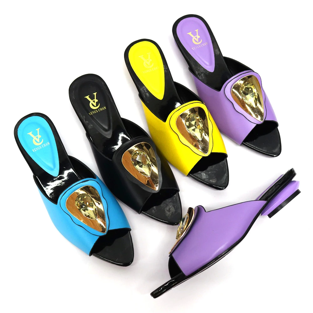 

Women Wedding Shoes Decorated with Rhinestone High Heels Sexy Ladies Plus Size Women Shoes 43 Party Pumps