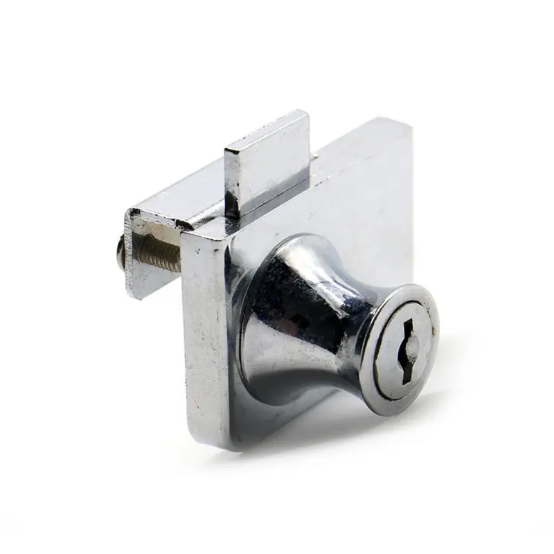 Замок с двойной защелкой для стеклянной двери витрины 5-12 мм | Обустройство дома