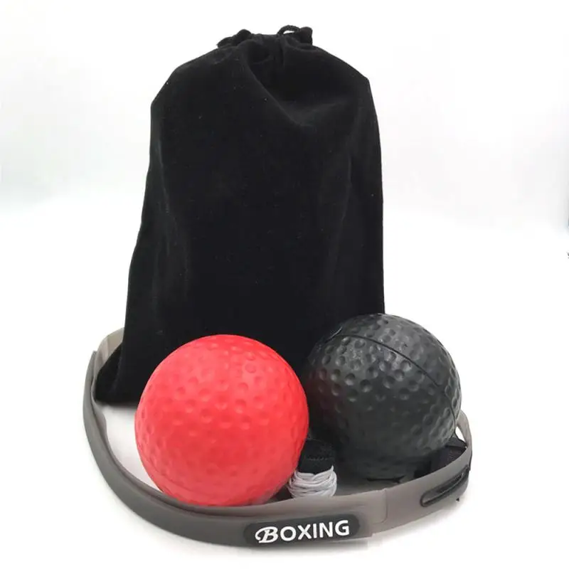 Мяч на голову для бокса мяч снижения скорости мягкий двойной силиконовый повязка