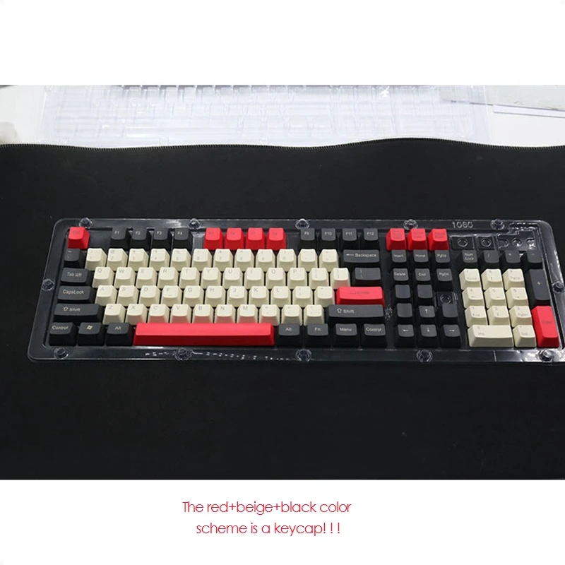 Piaget Red PBT Keycap матовая текстура устойчивая к маслам тонкая и непрозрачная основная