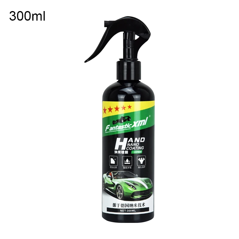 Hot Sale Car Repellent Spray Wax Coating Quick Glass Plated Crystal Liquid Polishing Anti-scratch Car Detailing