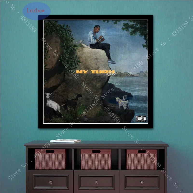 Новинка 2020 художественный музыкальный альбом Rap Singer Star Lil Baby My Turn плакат печать на