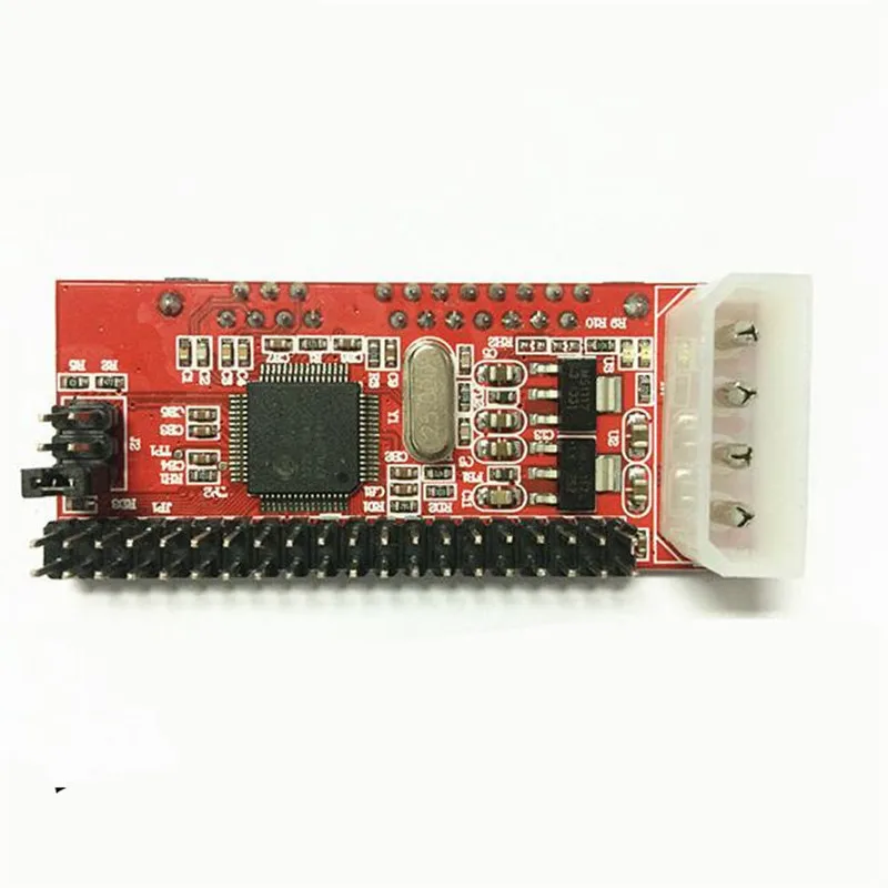 IDE 40Pin Male to SATA 22pin Female Adapter 3 5 &quot40Pin male PATA female adapter JM20330 card|Компьютерные кабели и