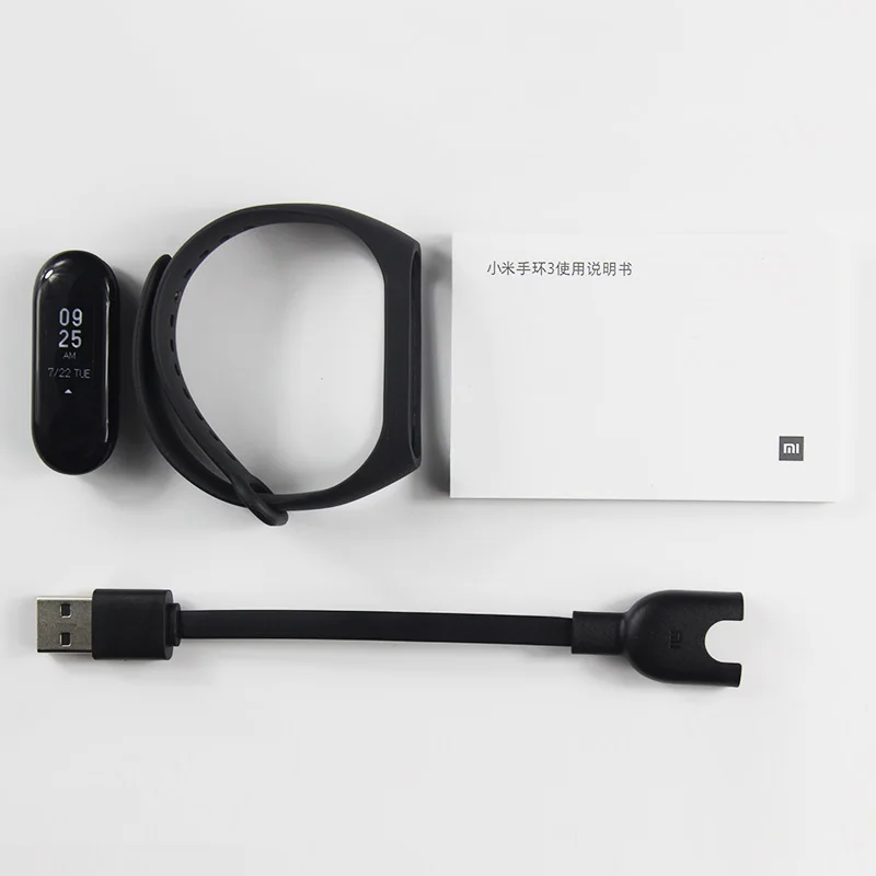 Xiao Mi Band3 NFC Original OLED Bracelet Heart Rate Time Smart Wristband Fitness Monitor Touch Screen Xiaomi band 3 | Электроника