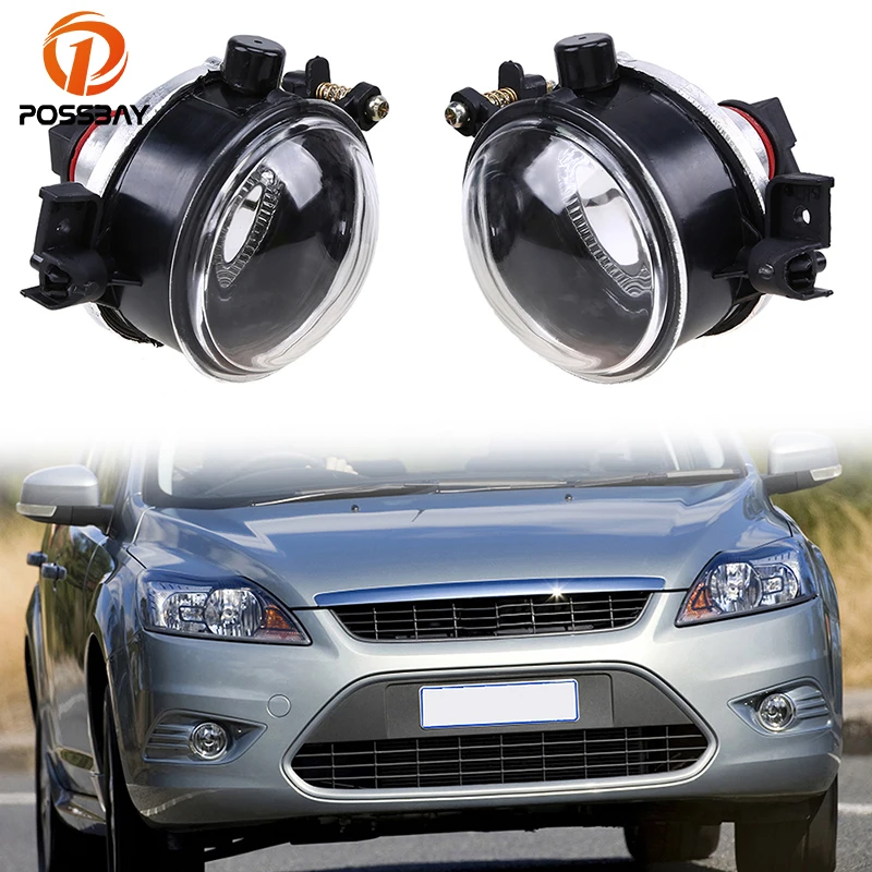 POSSBAY галогенные передние противотуманные фары светильник для Ford Focus MK2 2005 2006 2007 2008