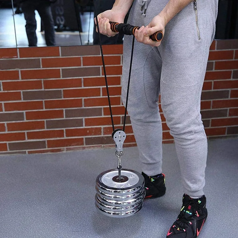 

Bearing Pulley Home Gym Stainless Steel Accessories for Fitness Lifting Cable Machine Workout Mute M8 Single Wheel Loading