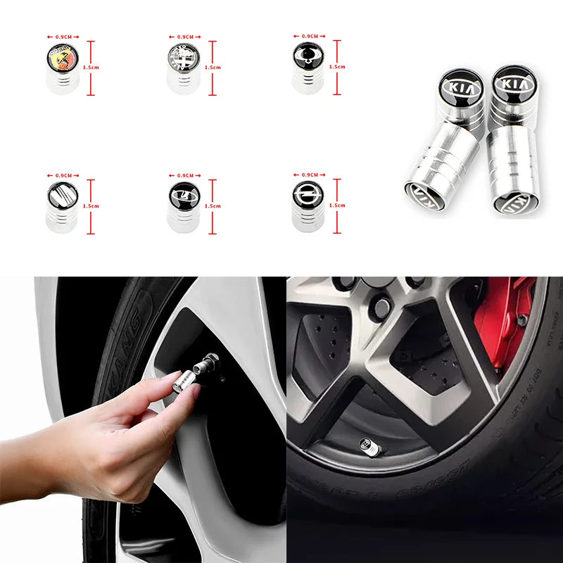 4 шт. колпачок на вынос воздушного клапана автомобильной шины для VW Volkswagen CC T-ROC Golf 5