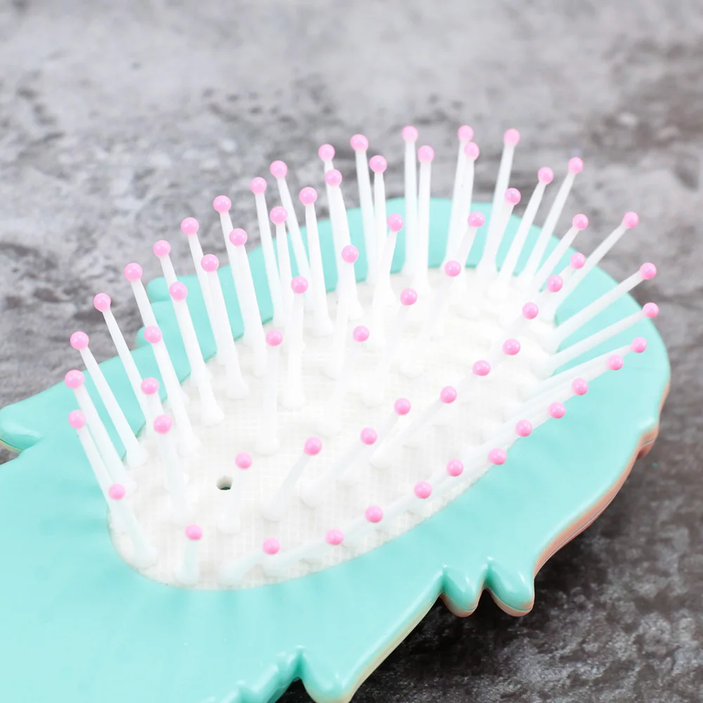 Модная детская Расческа с мультипликационным рисунком 3D щетки для волос