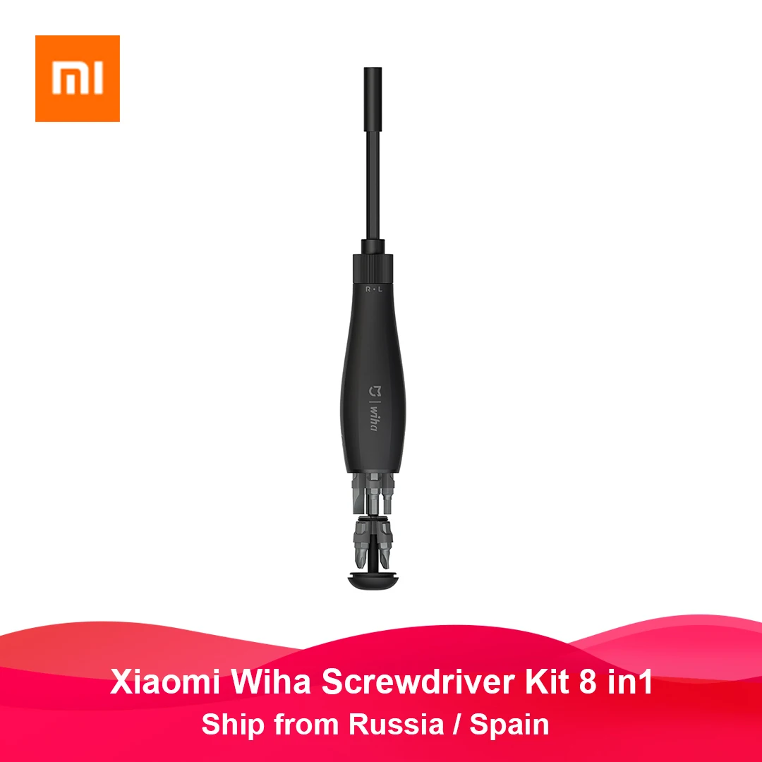 Набор отверток Xiaomi Mijia Wiha прецизионные магнитные биты 8 в 1 ежедневное