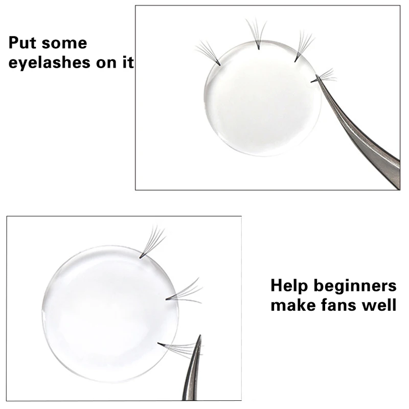 5 шт. накладки для ресниц Easy fan объемные начинающих фанатов инструменты держатель