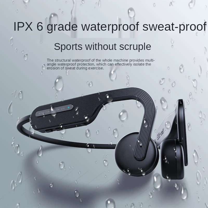 Беспроводные Bluetooth-наушники X14 с костной проводимостью стереонаушники