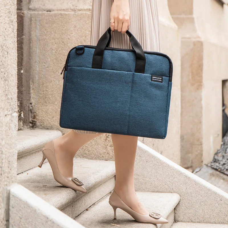 Мужской портфель для ноутбука сумка компьютера деловой органайзер документов Ipad