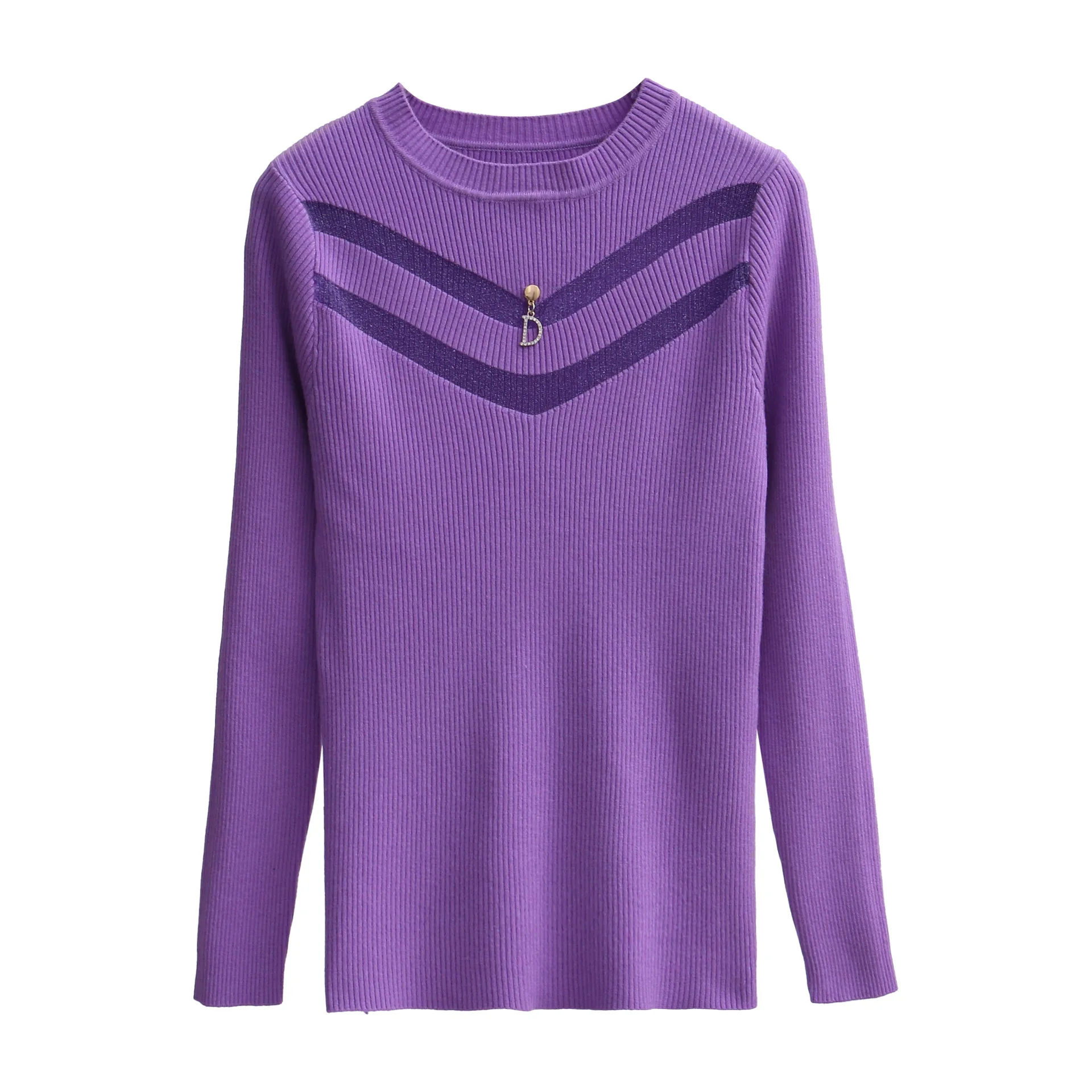 

613's new sexy lace head sweater with a leggings and a mid-sleeve knit