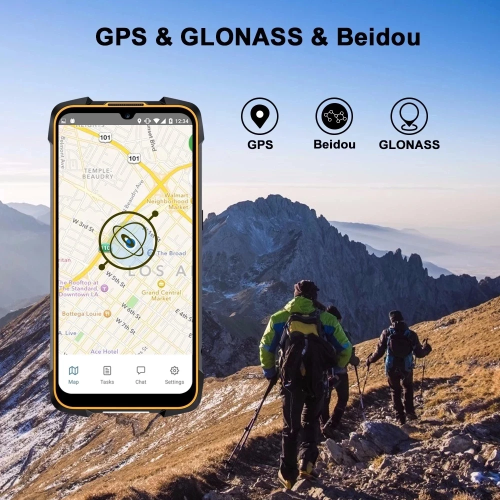 Смартфон Cubot KingKong 5 Pro Android 11 NFC 64 ГБ 4G LTE водонепроницаемый IP68/IP69K 8000 мАч тройная