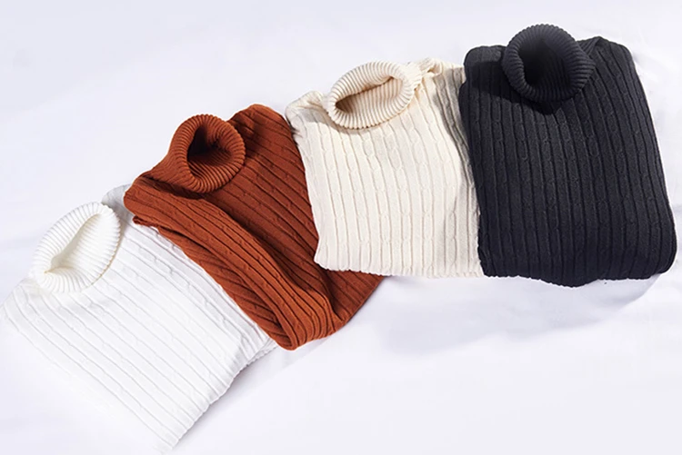 Colorfaith New 2019 Autumn Winter Women‘s Pullovers Sweaters Turtleneck Knitting Warm Elegant Casual Solid Minimalis Tops SW1878 | Женская