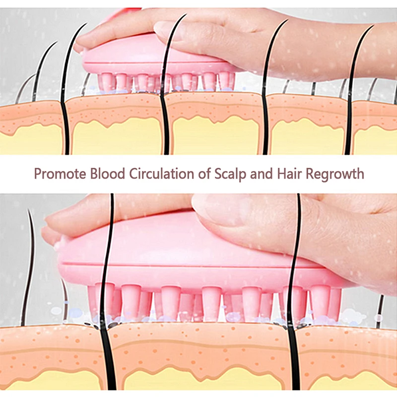 Милое мини-Электрический массажер для головы кролика Стиль волос Массажная