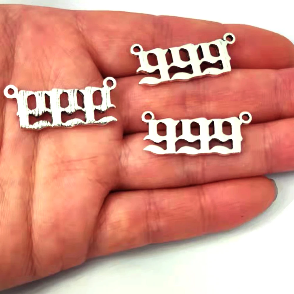 

5 шт. 999 подвеска в виде дьявола, ангела, подвеска с номером на удачу, Очаровательная Минималистичная бижутерия для женщин и мужчин, аксессуар...