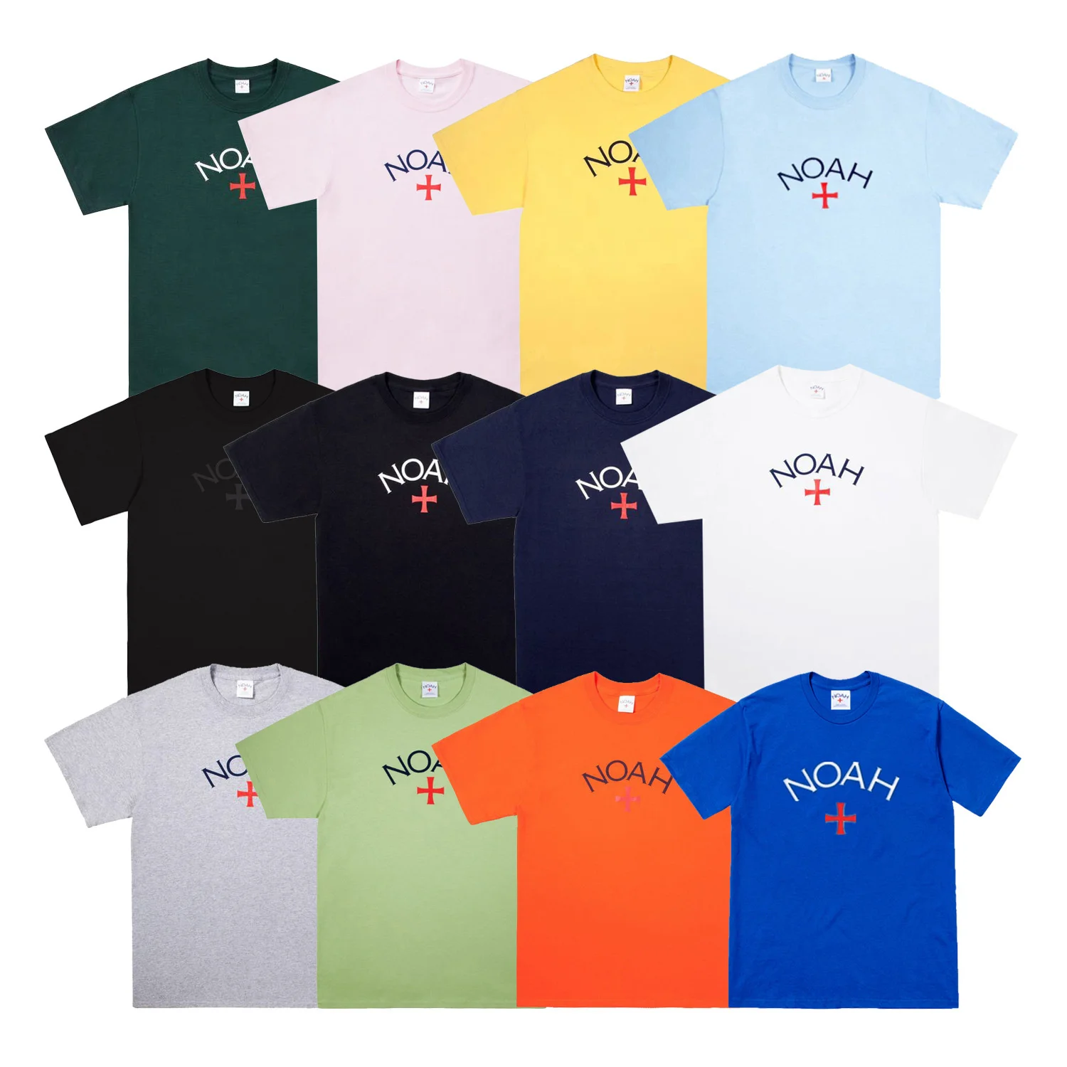 

Классические красочные футболки в стиле Ноя Core, кроп-Топ для женщин y2k, женская одежда, летняя одежда для женщин, кавайное аниме