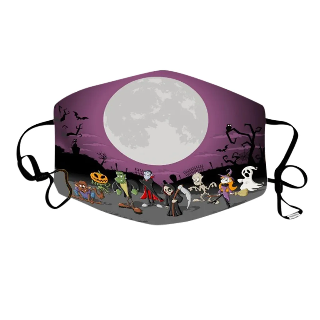 Бесшовная Волшебная головная повязка с 3D рисунком черепа призрака клоуна Шея