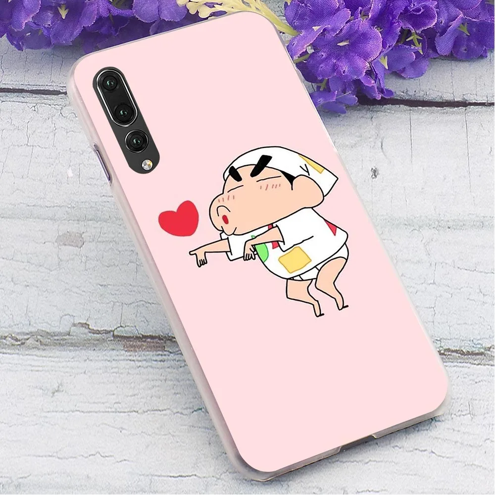 Чехол для телефона Huawei P30 Pro Crayon Shinchan Japan Anime Case P9 Lite Mini/2017 P10 20 30 P Smart Z Mate 10 | Мобильные
