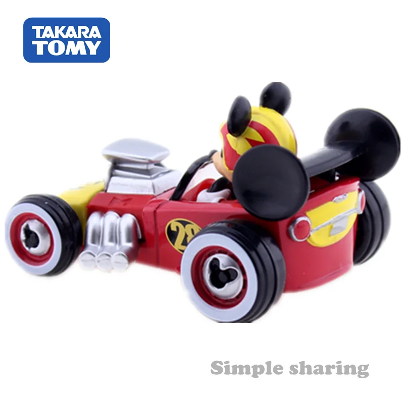 Takara Tomy Tomica Disney дорожные гонщики MRR 1 горячий стержень Микки Маус автомобиль поп