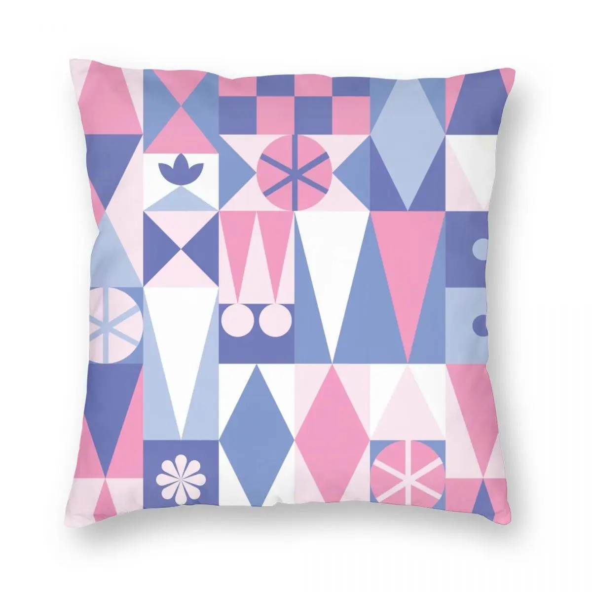 

Carpet Pink And Blue Pillowcase Polyester Linen Velvet Pattern Zip Decor Throw Pillow Case Home Cushion Cover