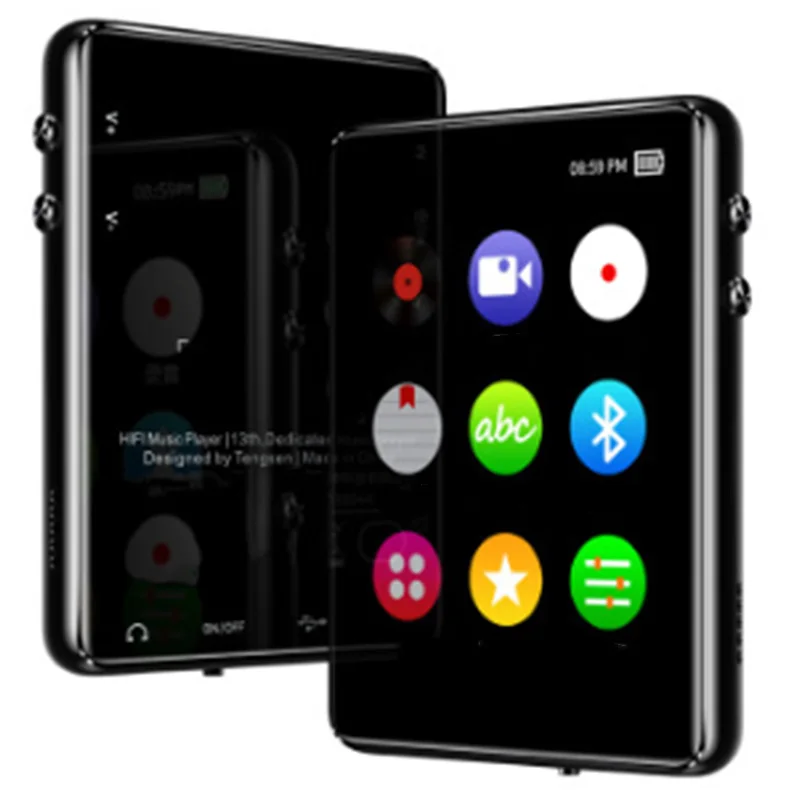 IQQ полный Экран MP3 bluetooth-плеер студент MP4 Walkman английского языка версия MP5