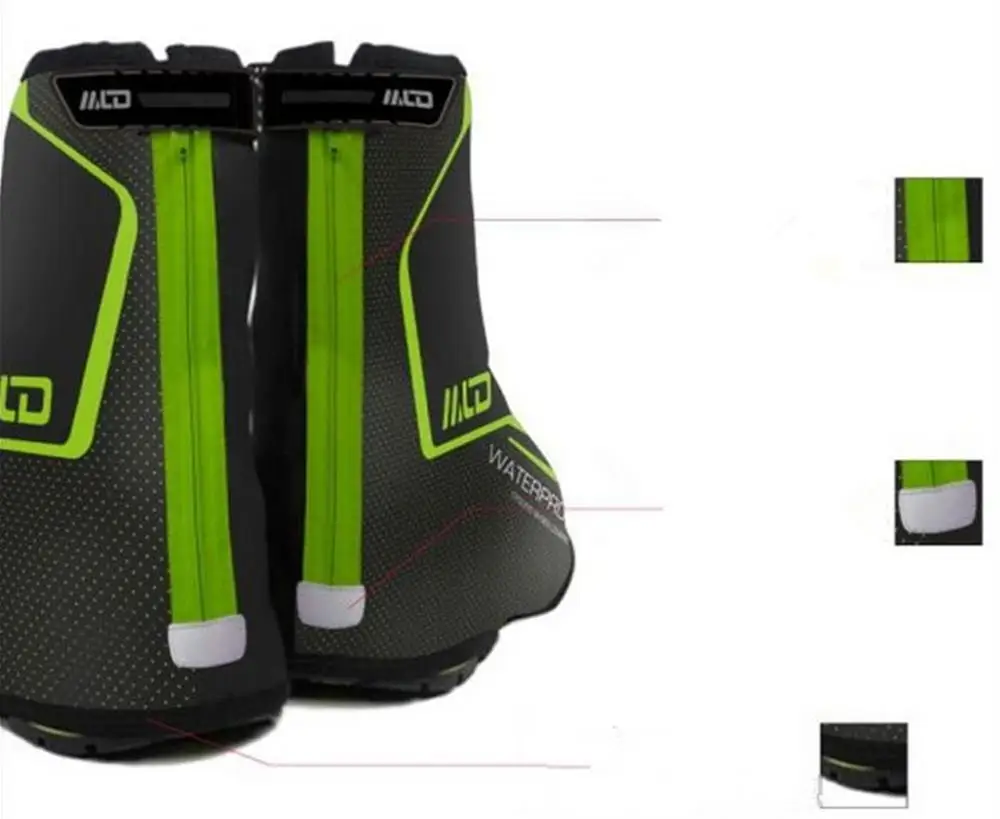 Чехол для велосипедной обуви Светоотражающие Водонепроницаемые и ветрозащитные