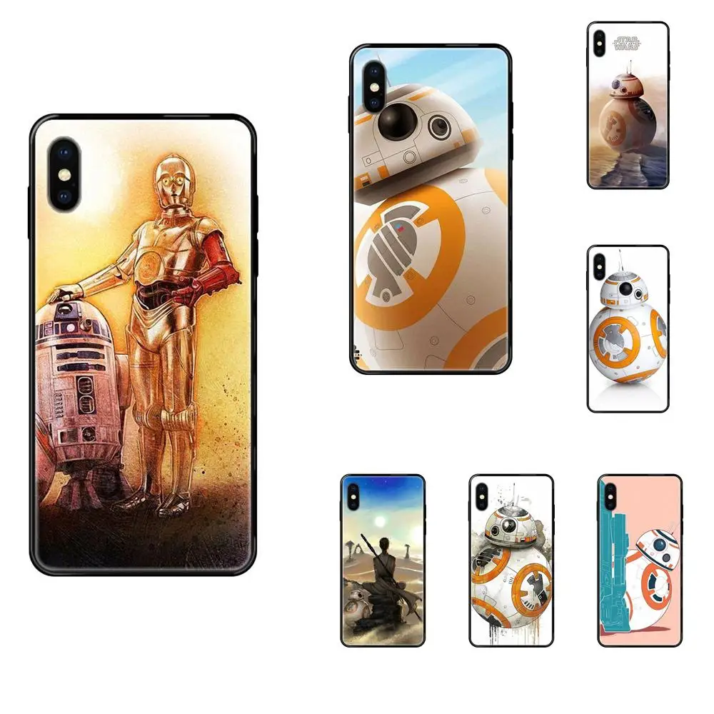 Starwars Bb-8 Droid Robot Bb8 S для Samsung Galaxy S20 S10e S10 S9 S8 S7 S6 S5 edge Lite Plus ультра ТПУ на заказ |