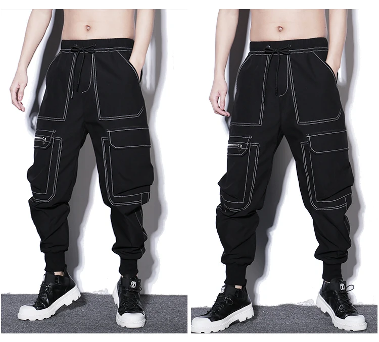 

M-3XL!New youth casual pants Korean version of Harem pants trend boots pants autumn waist pants pants all-match trousers.