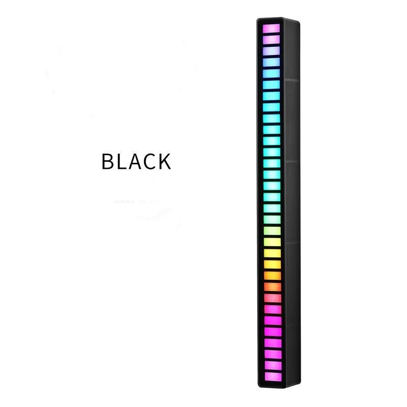 

Светодиодный светильник со звуковым управлением, лампа с музыкальным управлением, активацией голосом, в виде окружающего ритма, декоративн...