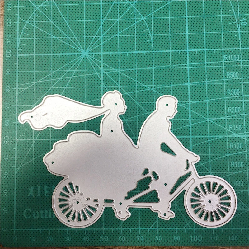 Металлические штампы для высечки пара штампов украшения мотоцикла Скрапбукинг