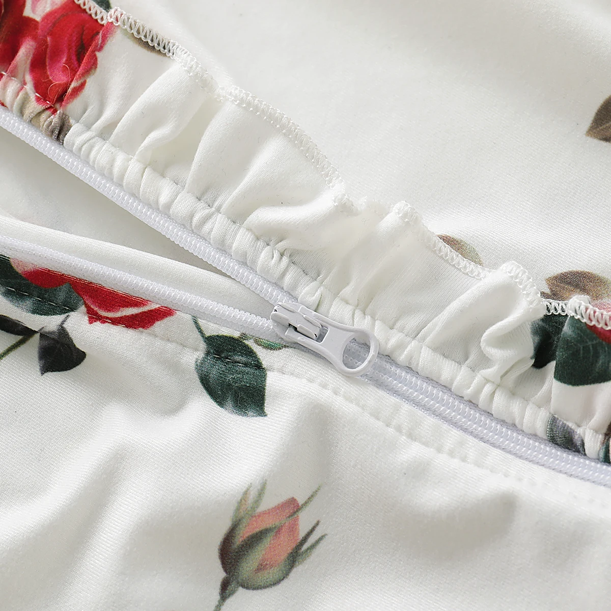 Комбинезон с цветочным рисунком для новорожденных девочек комбинезон длинными