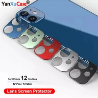 camera protective ring case for iphone 13 12 pro max mini back lens metal screen protector for iphone 11 pro max lens film cover