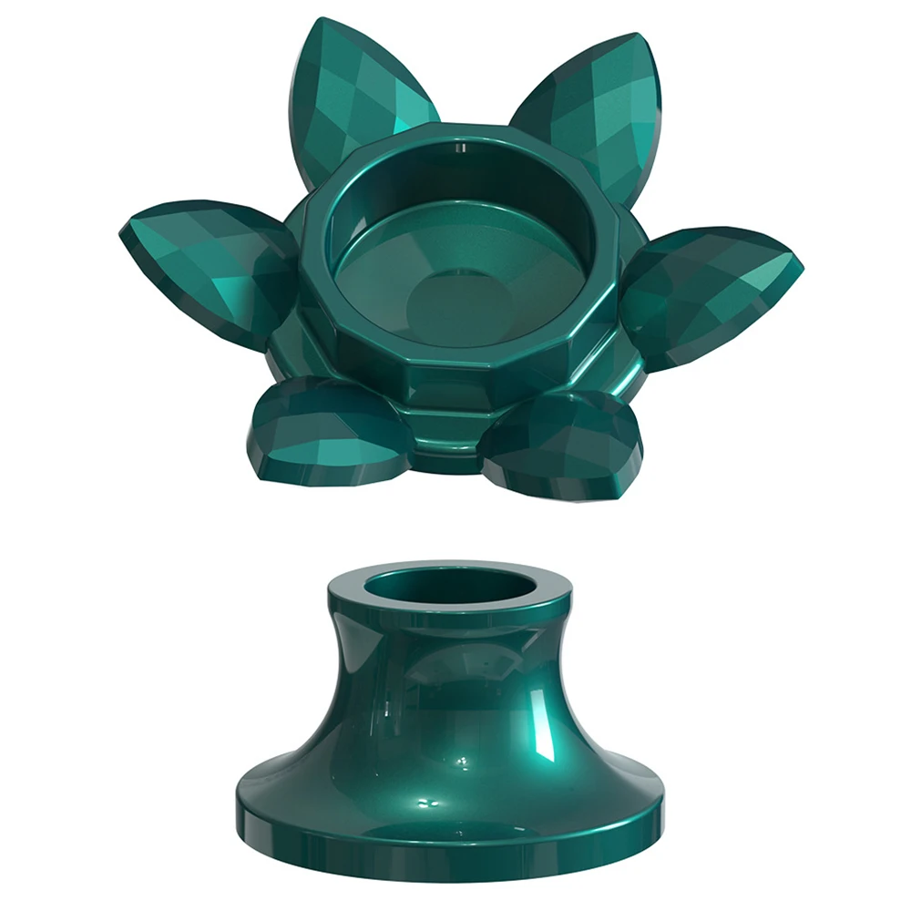 

1 set DIY Crystal Epoxy Mold Lotus Candle Holder Car Decoration Silicone Mould