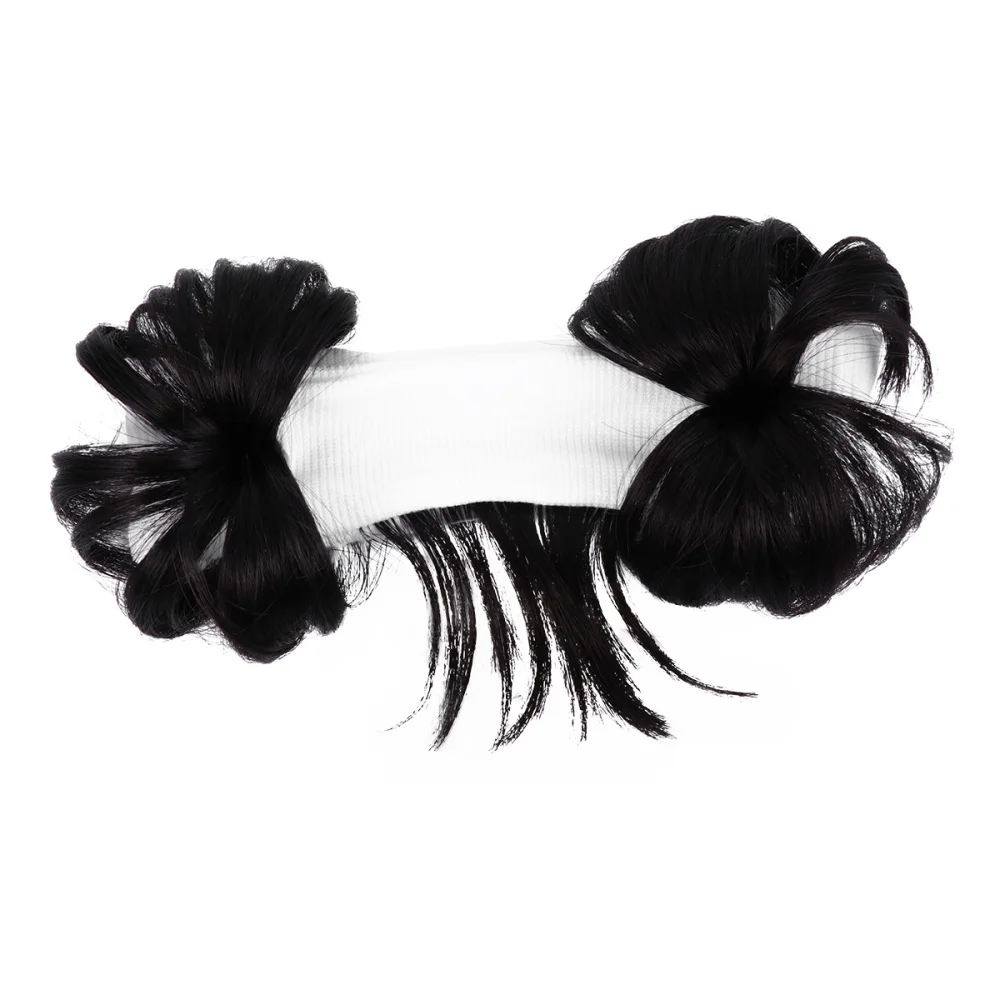 1 шт пучок парик Детская повязка для волос Повязка на голову