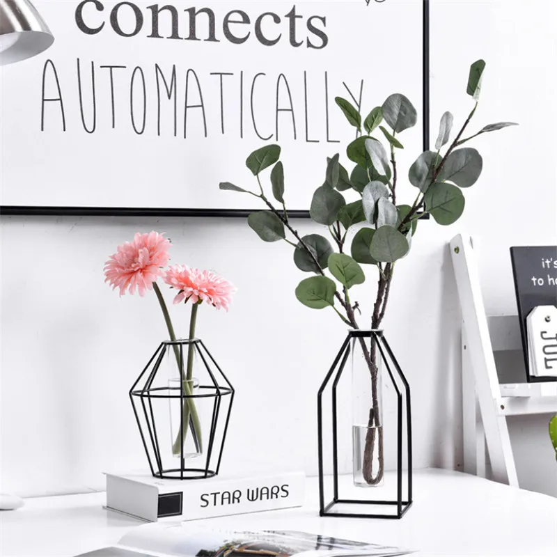 Скандинавские железные вазы для растений садовая ваза цветов Современная