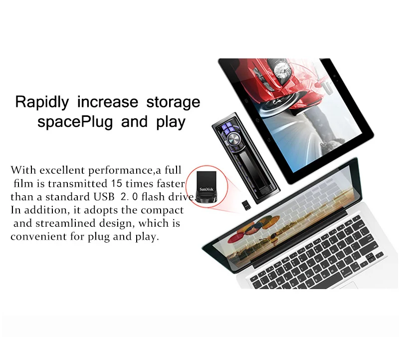 Карта памяти sandisk CZ430 USB флеш-накопитель 256 ГБ 128 ГБ высокоскоростной USB 3,1 флеш-накопитель USB 32 Гб 64 Гб 16 Гб мини u-диск