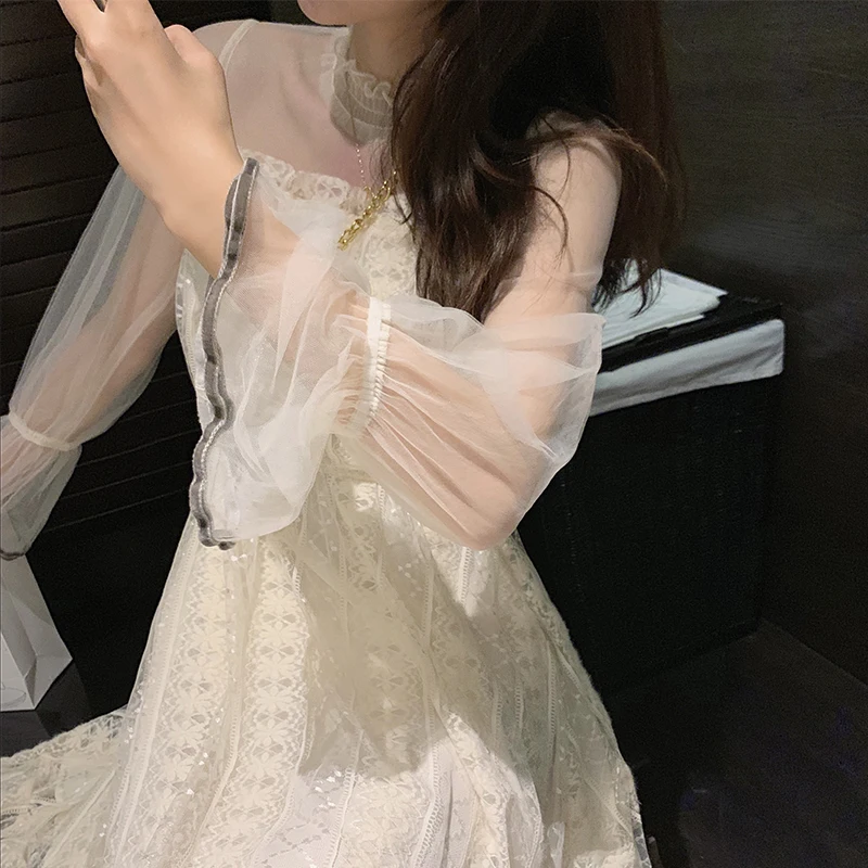 MISHOW 2020 весеннее новое платье миди женское ТРАПЕЦИЕВИДНОЕ ПЛАТЬЕ С Высокой Талией