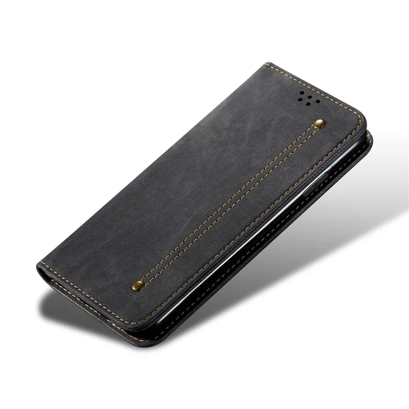 Чехол-книжка в стиле ретро для Xiaomi Redmi 8 Redmi 8A, чехол из джинсовой ткани с подставкой и бумажником, задняя крышка для Redmi 7 7A, Fundas