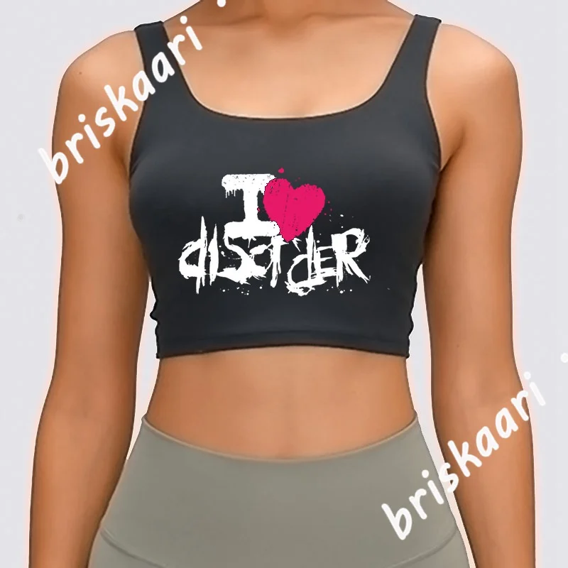 

I Love Disorder Tank Top Gift Customize Funny Casual Vintage Unique Euro Size S-4xl Top Tees Spring Vest
