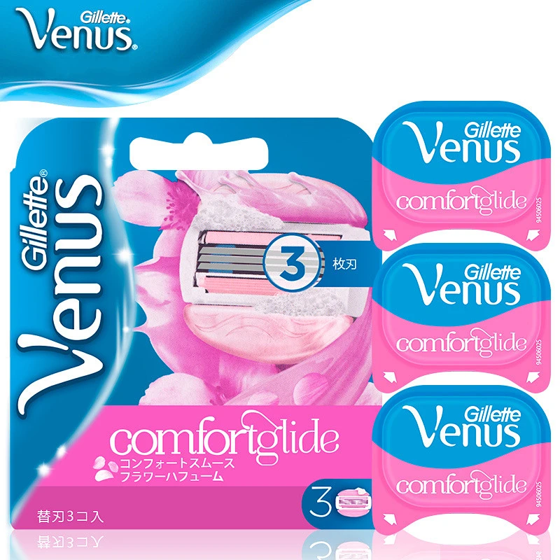 Оригинальные бритвенные лезвия Gillette Venus женские для бритья бритва удаления волос
