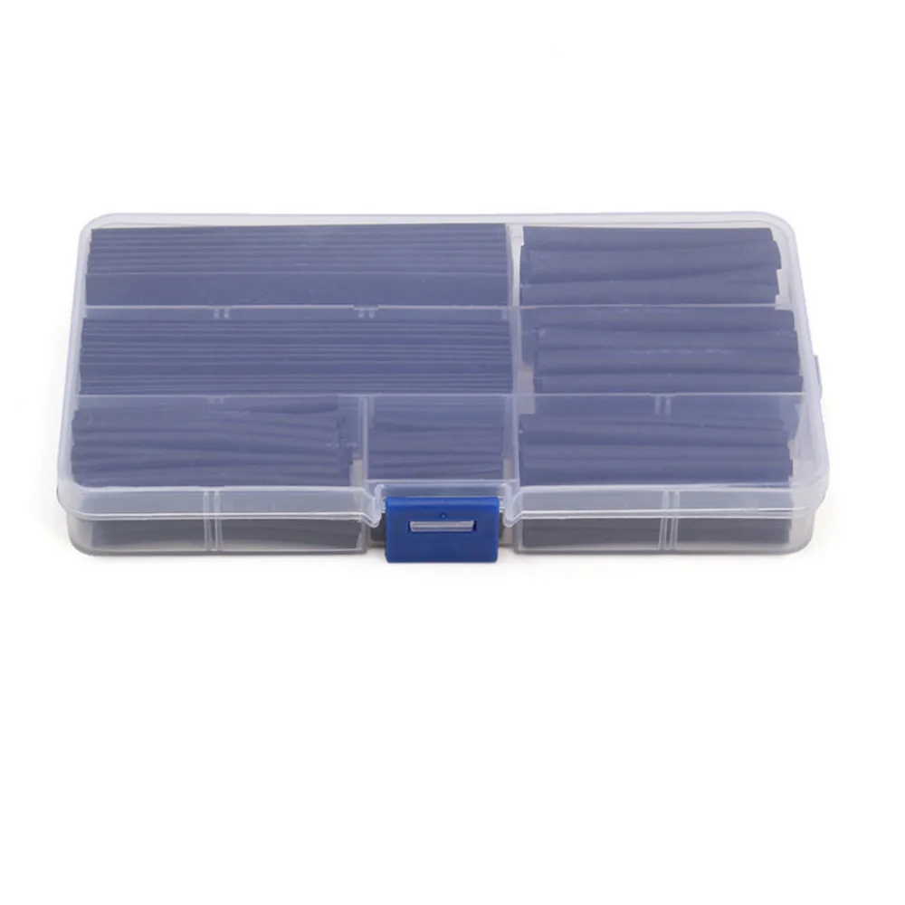 

150pcs/Set Black Wire Heat Shrink Tubing Wrap Tube Assorted Sleeves W/ Box New Arrivals Tool