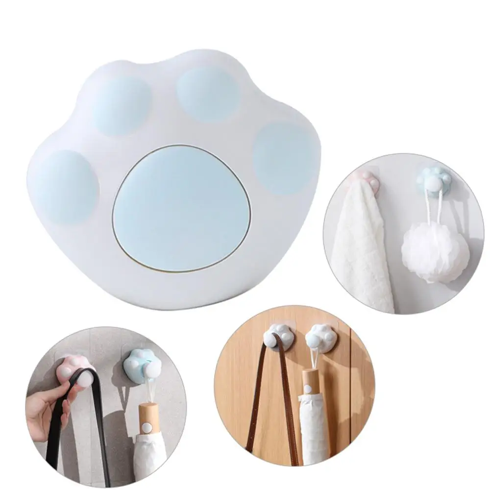 5/1 шт. многоцелевой кошачий коготь крюк прочные клеящиеся настенные крючки для