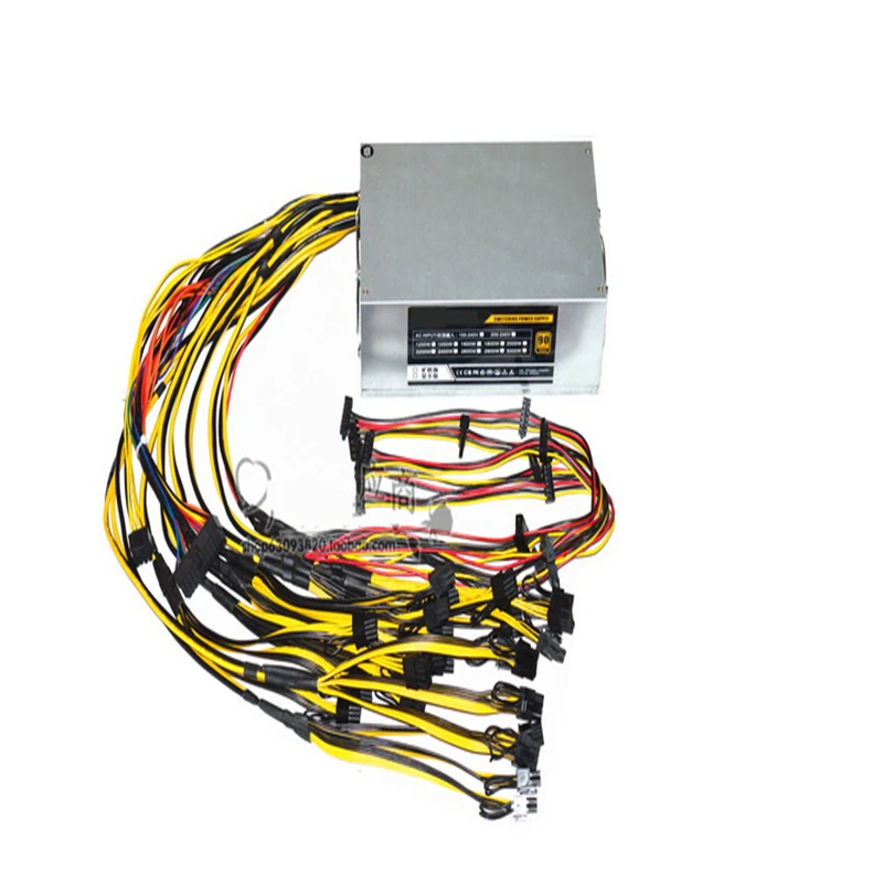 Bestellen Neue NETZTEIL Für Zuiniu Multi Kanal Netzteil 12 Karte Power Versorgung Bewertet 2600W Spitzen 2800W Netzteil 2600W