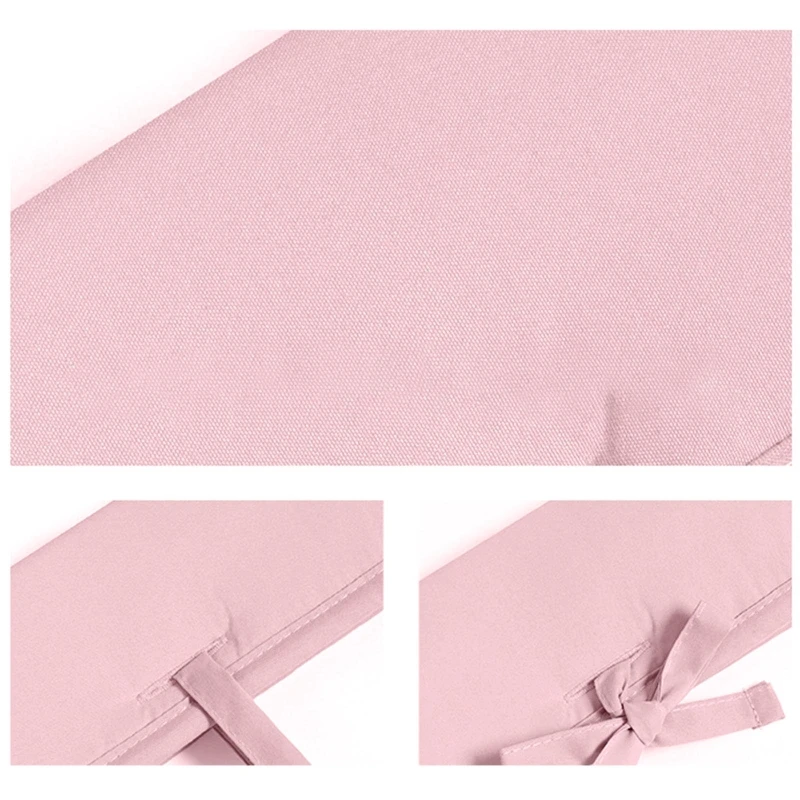 

3Pcs Crib Rail Cover Set Breathable Padded Safe Baby Teething Guard Cradle Anti-bite Protector Wrap